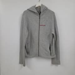 PRADA ジップアップパーカー グレー 訳アリ | Mercari