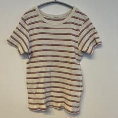 FREAK'S STORE ワッフル 半袖Tシャツ ボーダーのサムネイル