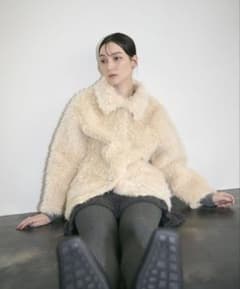lutim by u Shaggy fur coat / シャギーファーコート - メルカリ
