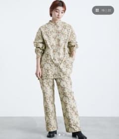 希少　セレクトモカ　ジャガード セットアップ 花柄　ペイズリー WEAR掲載のサムネイル