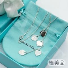 TIFFANY&Co. 希少 極美品 マルチリターントゥハート ネックレス - メルカリ