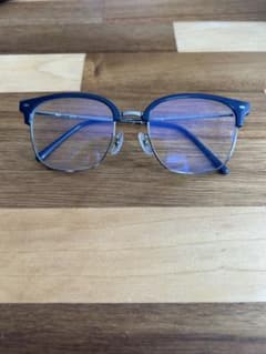 Ray-Ban クラブマスター サングラス　度なしクリアレンズのサムネイル
