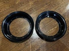 未使用。ケップスピード4Jリム　10インチ　ブラックアルマイトのサムネイル