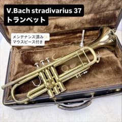 V.Bach stradivarius 37 トランペット マウスピース付き - メルカリ