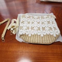 花柄レース ショルダーバッグ 2wayのサムネイル