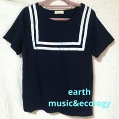 earth music&ecology セーラー風Tシャツのサムネイル