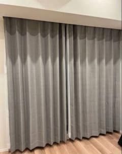 東京インテリア ドレープ カーテン 遮光1級 100×225cm レースカーテン 