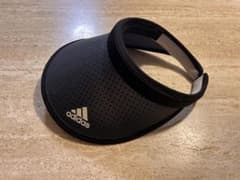 adidas サンバイザー ブラック 帽子のサムネイル