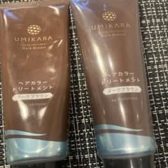 UMIKARA カラートリートメント ダークブラウン 2本セットのサムネイル