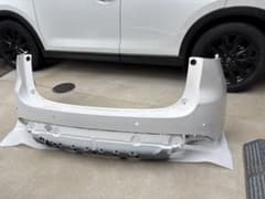 マツダ CX-5 純正 リアバンパー パールホワイト - メルカリ