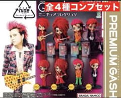 Q posket hide ミニチュアコレクション 全4種コンプセット ガチャ