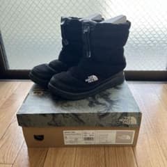 【美品】THE NORTH FACE ヌプシ　ショートブーツ　ウール　23cmのサムネイル