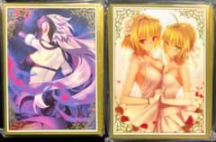 Fate ジャンヌオルタ　アルクェイド　セイバー　コミケ限定　カードスリーブのサムネイル