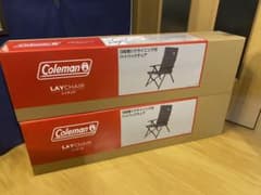 Coleman レイチェア　グレー　二脚のサムネイル