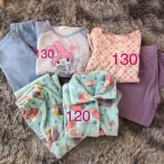パジャマ 女の子　まとめ売り　冬用のサムネイル