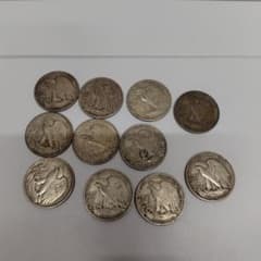 銀貨22枚セットリバティウォーキング ハーフダラー S刻印11枚&無刻印11