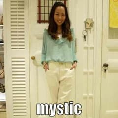 mystic 衿フリルブラウス新品のサムネイル
