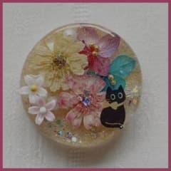 No.2615ハンドメイド　ヘアゴム　レジン　ドライフラワー No.2615ハンドメイド ヘアゴム レジン ドライフラワー - メルカリ