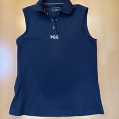 PGG ノースリーブ ポロシャツ ネイビー - メルカリ