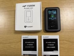 【値下げx1】富士ソフト +F FS050W モバイルルーター 箱付のサムネイル