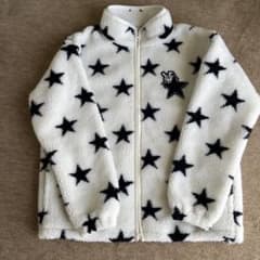 ジャックバニー ドラえもん 星柄ボア フリース ブルゾン サイズ1