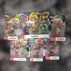 스플라툰 amiibo 타코걸 히메 9체