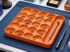 パーツトレイ オレンジ 整理用トレイ DIY 工具のサムネイル