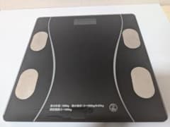 アクセル AXL-396 スマホ連動 体組成計 体重計 体脂肪計 ブラックのサムネイル