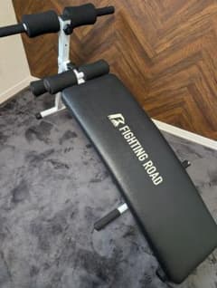 FIGHTING ROAD トレーニングベンチ 腹筋台 FIGHTING ROAD トレーニングベンチ 腹筋台 - メルカリ