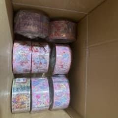 カラフルな花柄いろいろOPPテープ26個セット - メルカリ