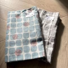 (ミイ様専用)ガーゼ生地 2枚セット 北欧風 はぎれのサムネイル