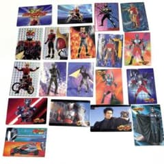 【懐かしい‼️】丸大 仮面ライダーソーセージ付属カード19種 クウガ アギト 龍騎のサムネイル