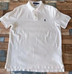 Polo Ralph Lauren ホワイト ポロシャツ Mのサムネイル