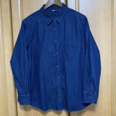 UNIQLO レディースデニムシャツ　3XLのサムネイル
