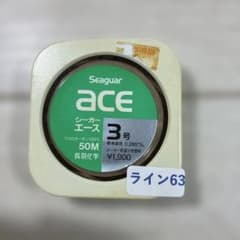 Seaguar ace フロロカーボン釣り糸 50m 12号 Seaguar ace 3号 50m フロロカーボン100% 釣り糸 - メルカリ