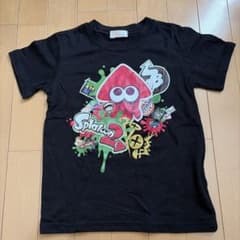 Splatoon 2 T 셔츠 120 사이즈 블랙