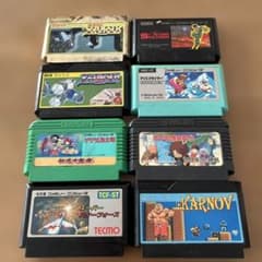 ファミコンソフトセット 8本まとめ - メルカリ
