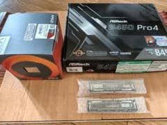 （セット売り）Ryzen5 2500G + B450Pro4 + 8GB×2 セット売り）Ryzen5 2500G + B450Pro4 + 8GB×2 - メルカリ