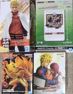 피겨 3점+a 나루토 미나토 쿠시나 NARUTO 72 series