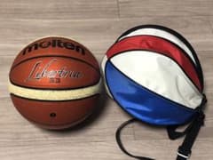 【美品】molten 7号バスケットボール+ケースのサムネイル