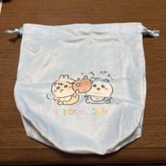 ちいかわベビー 巾着ポーチ Chiikawababy うさぎ×ハチワレのサムネイル