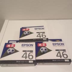 EPSON 純正 インクカートリッジ ICBK46 ブラック 3個セットのサムネイル