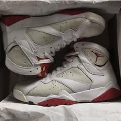 air jordan 7 retro hare タグ 箱ありのサムネイル