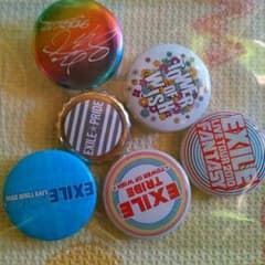 EXILE☆缶バッジ未使用セットのサムネイル