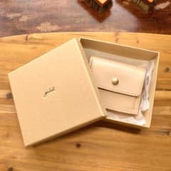 【コンパクト財布】二つ折り ヌメ革 タンロー ナチュラル ゲンコウ ハンドメイド コンパクト財布】二つ折り ヌメ革 タンロー ナチュラル ゲンコウ