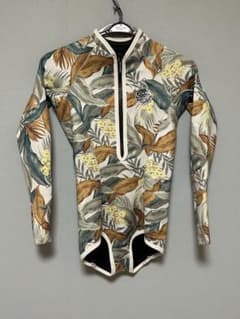 美品 RIP CURL ジップ ジーボム WSP7LW ウェットスーツ ロンスプ