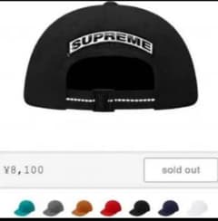 supreme polartec 6-panels cap フリース素材のサムネイル