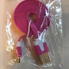 iPhone充電ケーブル★ピンクのサムネイル