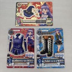 アイカツ カード クールタイプ 氷上スミレ 3枚セットのサムネイル