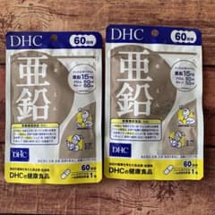 DHC 亜鉛 60日分 60粒✖️ 2袋のサムネイル